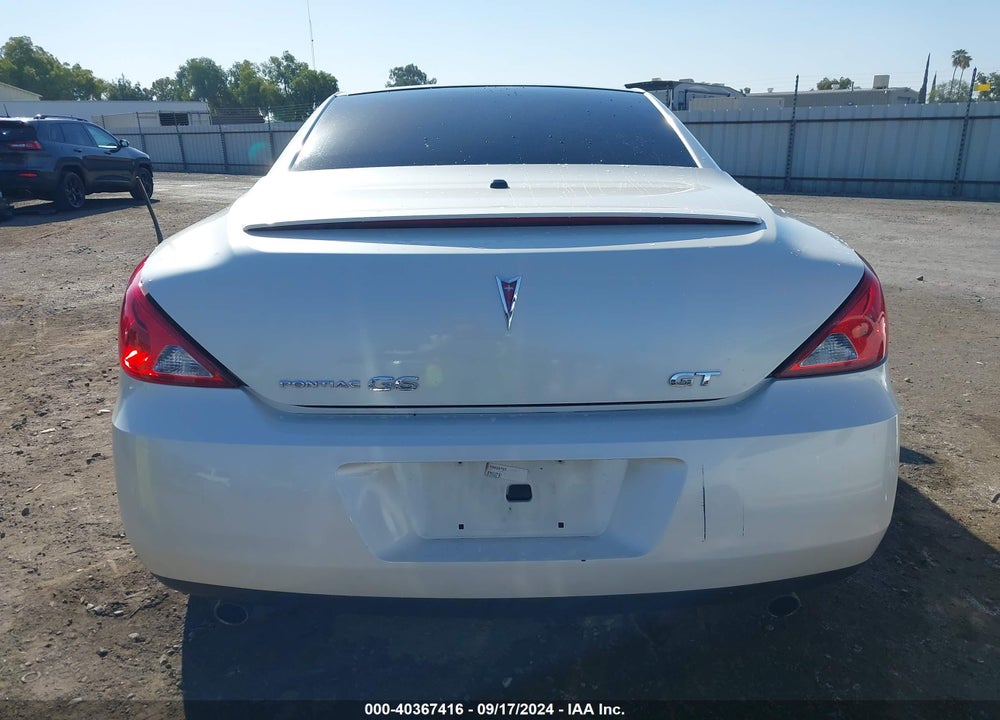 2009 PONTIAC G6 GT VIN: 1G2ZH361594177235