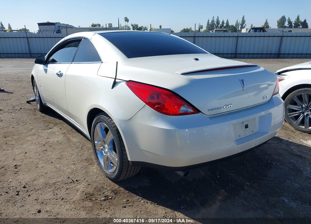 2009 PONTIAC G6 GT VIN: 1G2ZH361594177235