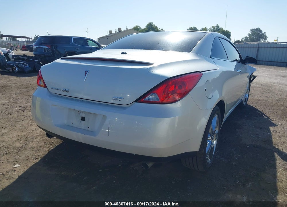 2009 PONTIAC G6 GT VIN: 1G2ZH361594177235