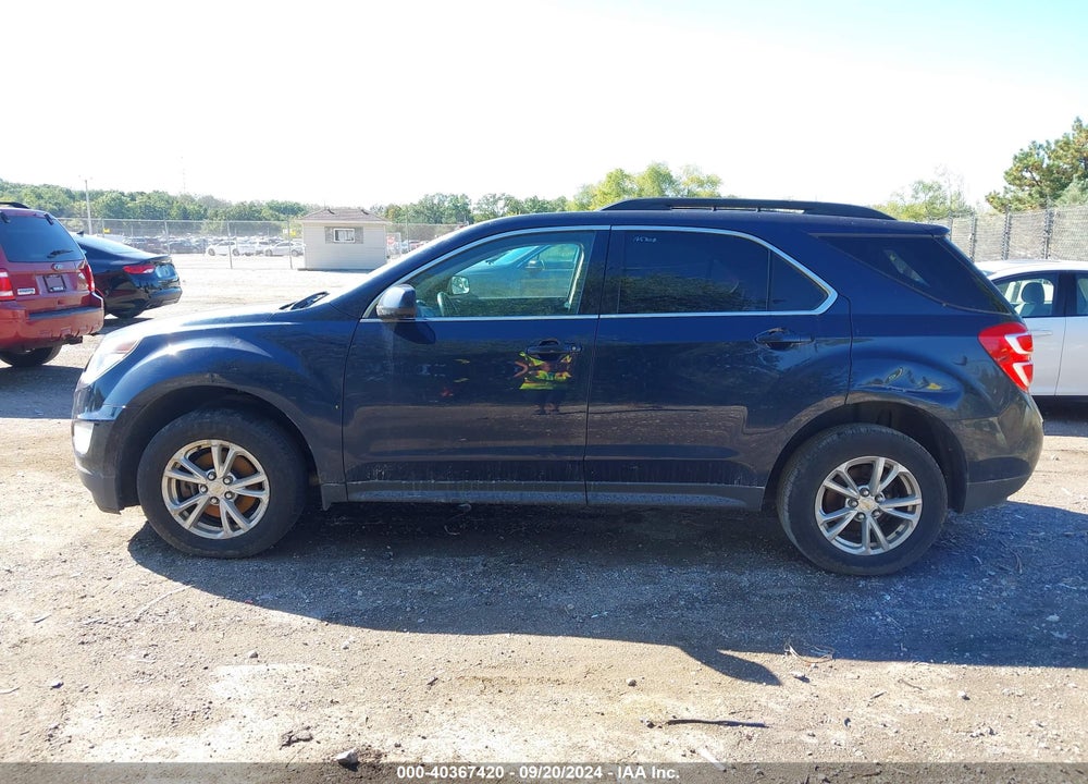 2016 CHEVROLET EQUINOX LT VIN: 2GNALCEK9G1113460