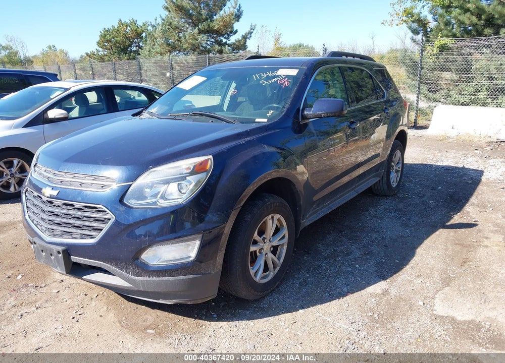 2016 CHEVROLET EQUINOX LT VIN: 2GNALCEK9G1113460
