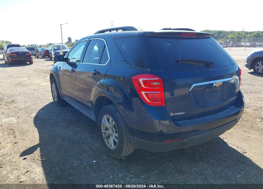 2016 CHEVROLET EQUINOX LT VIN: 2GNALCEK9G1113460