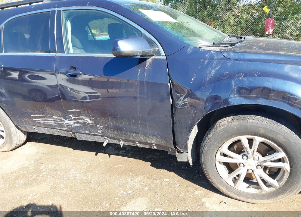 2016 CHEVROLET EQUINOX LT VIN: 2GNALCEK9G1113460
