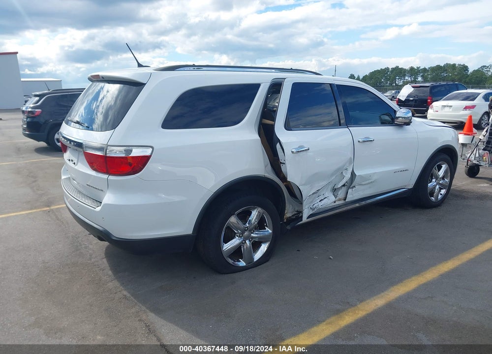 2013 DODGE DURANGO CITADEL VIN: 1C4RDHEG1DC592853