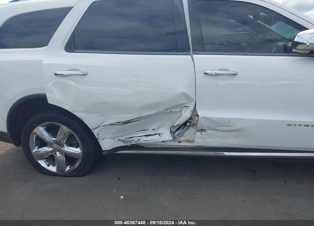 2013 DODGE DURANGO CITADEL VIN: 1C4RDHEG1DC592853