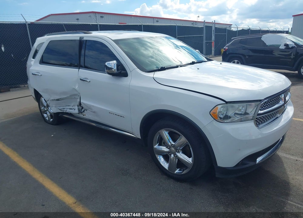 2013 DODGE DURANGO CITADEL VIN: 1C4RDHEG1DC592853