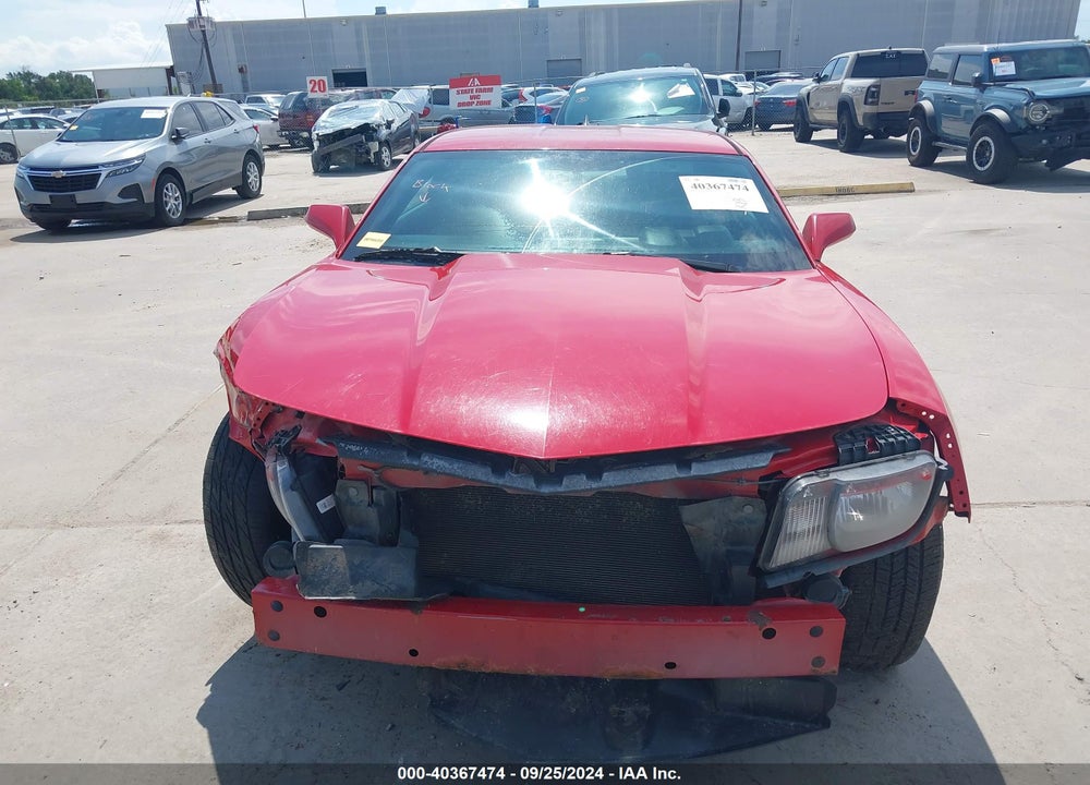 2012 CHEVROLET CAMARO 1LS VIN: 2G1FE1E34C9169624