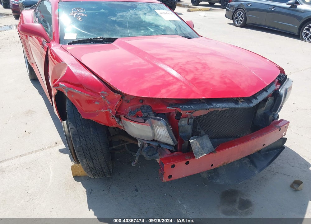 2012 CHEVROLET CAMARO 1LS VIN: 2G1FE1E34C9169624