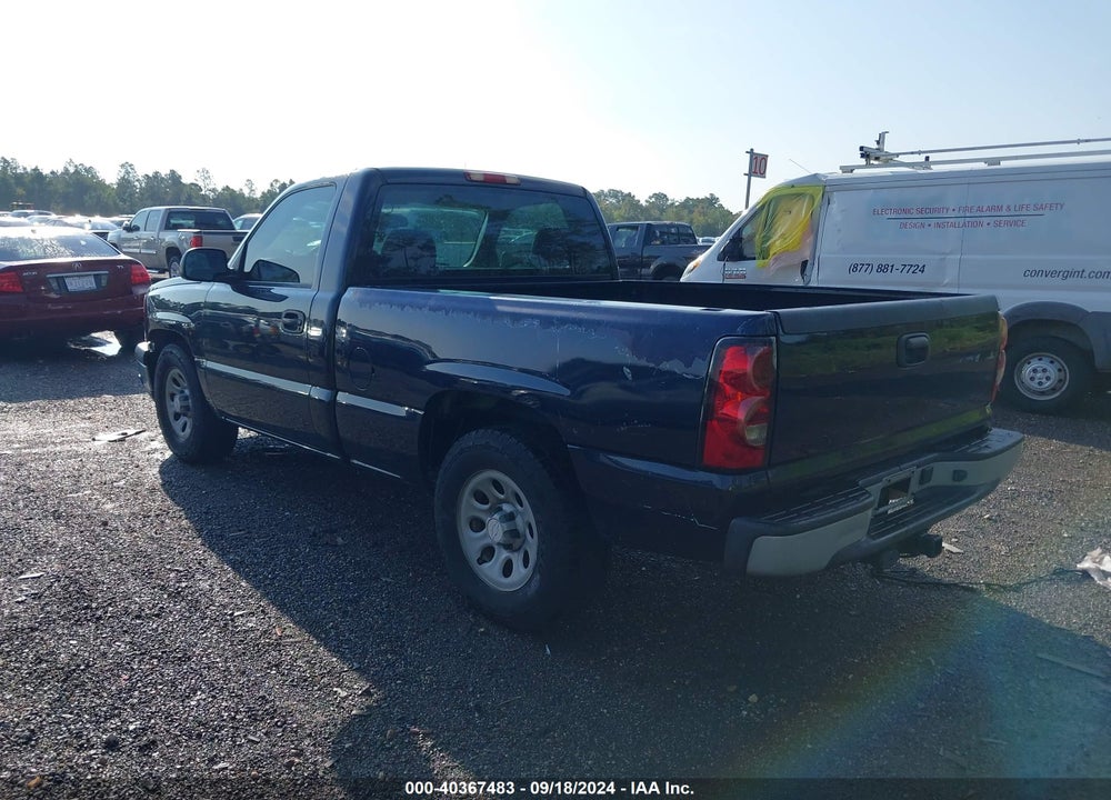 2007 CHEVROLET SILVERADO 1500 CLASSIC WORK TRUCK VIN: 1GCEC14X17Z147069