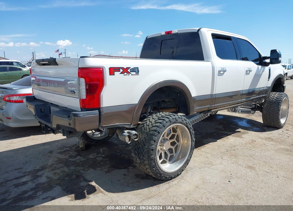 2019 FORD F-250 KING RANCH VIN: 1FT7W2BT5KEG71850