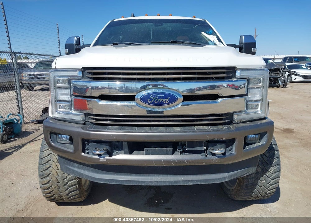 2019 FORD F-250 KING RANCH VIN: 1FT7W2BT5KEG71850