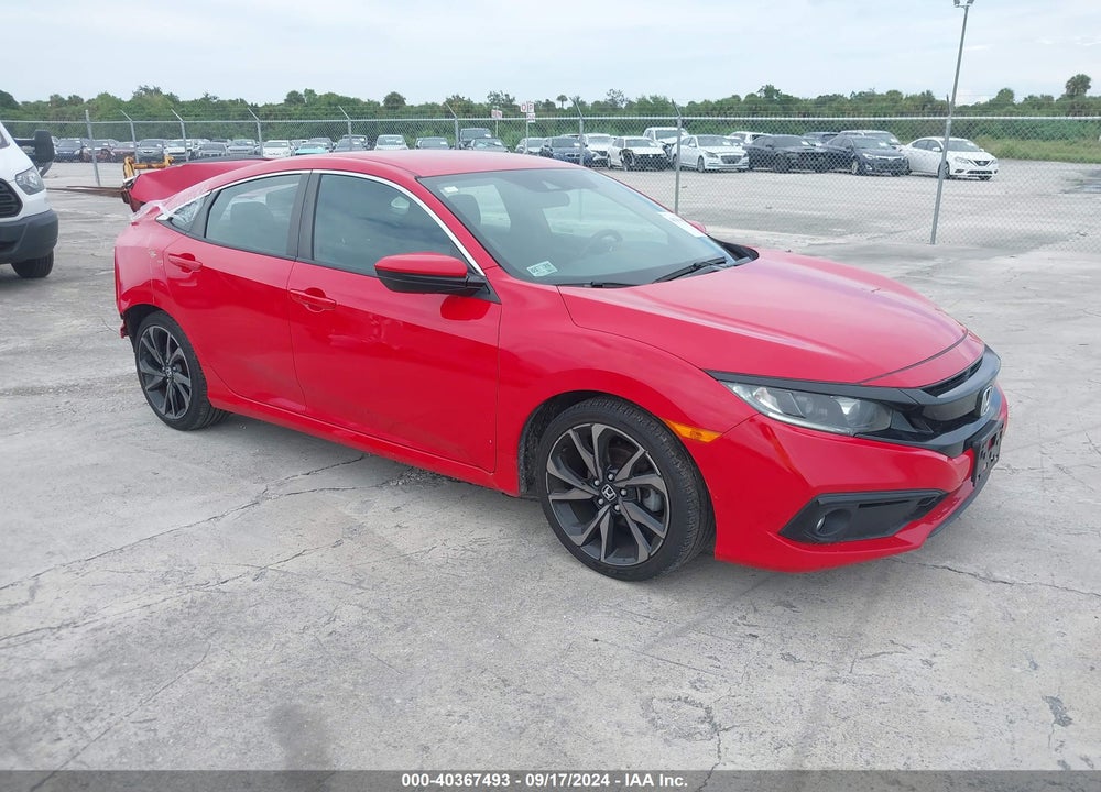 2020 HONDA CIVIC SPORT VIN: 2HGFC2F82LH518204