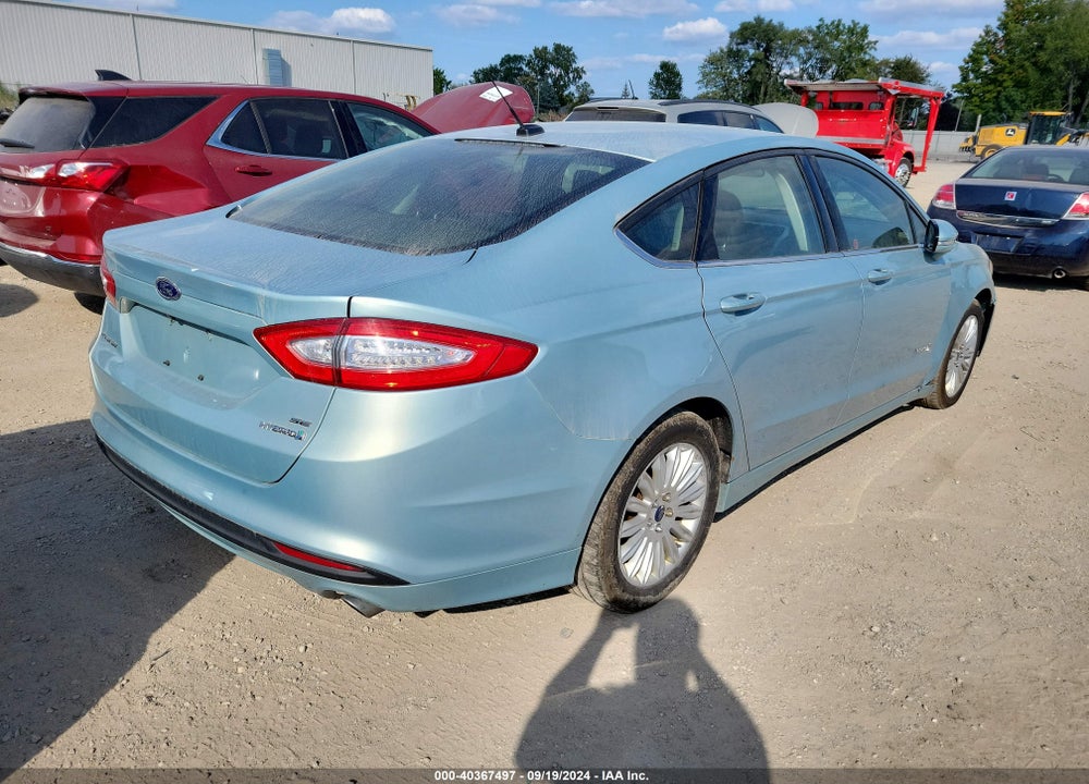 2014 FORD FUSION HYBRID VIN: 3FA6P0LU5ER347132