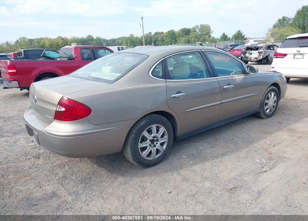 2007 BUICK LACROSSE CX VIN: 2G4WC552871122639