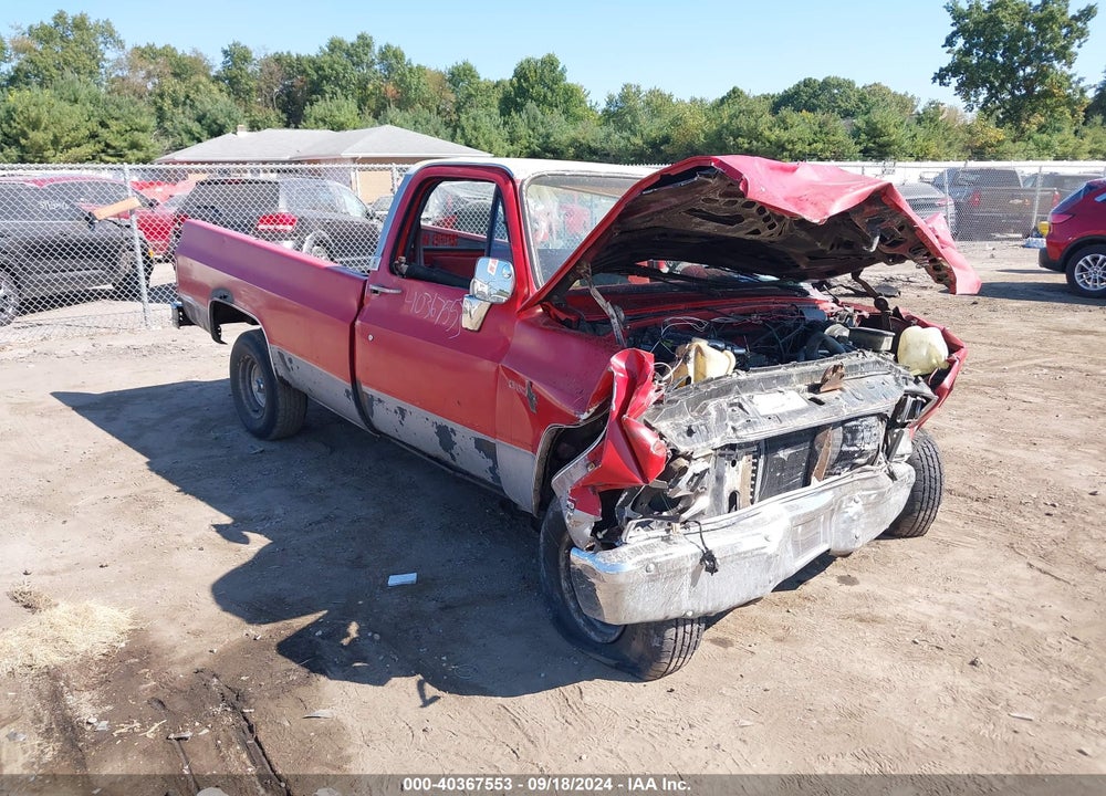 1985 CHEVROLET C10 VIN: 1GCCC14H1FF372334