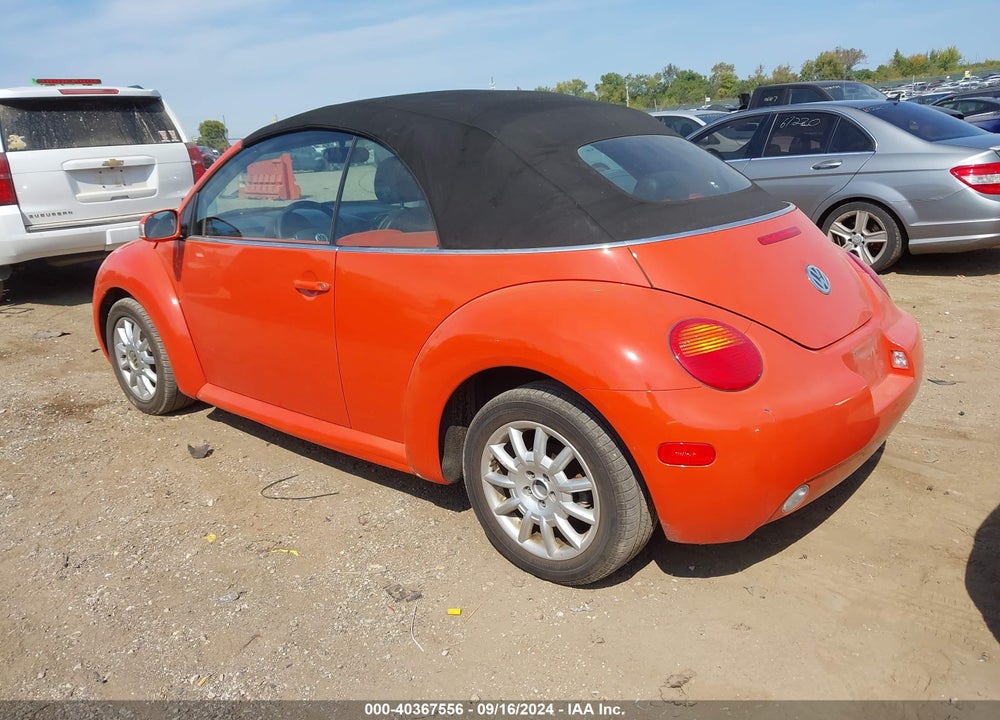 2004 VOLKSWAGEN NEW BEETLE GLS VIN: 3VWCM31Y24M344615