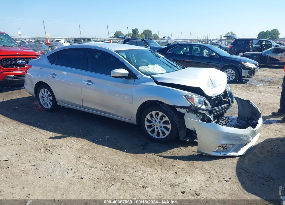 2019 NISSAN SENTRA SV VIN: 3N1AB7AP7KY422295
