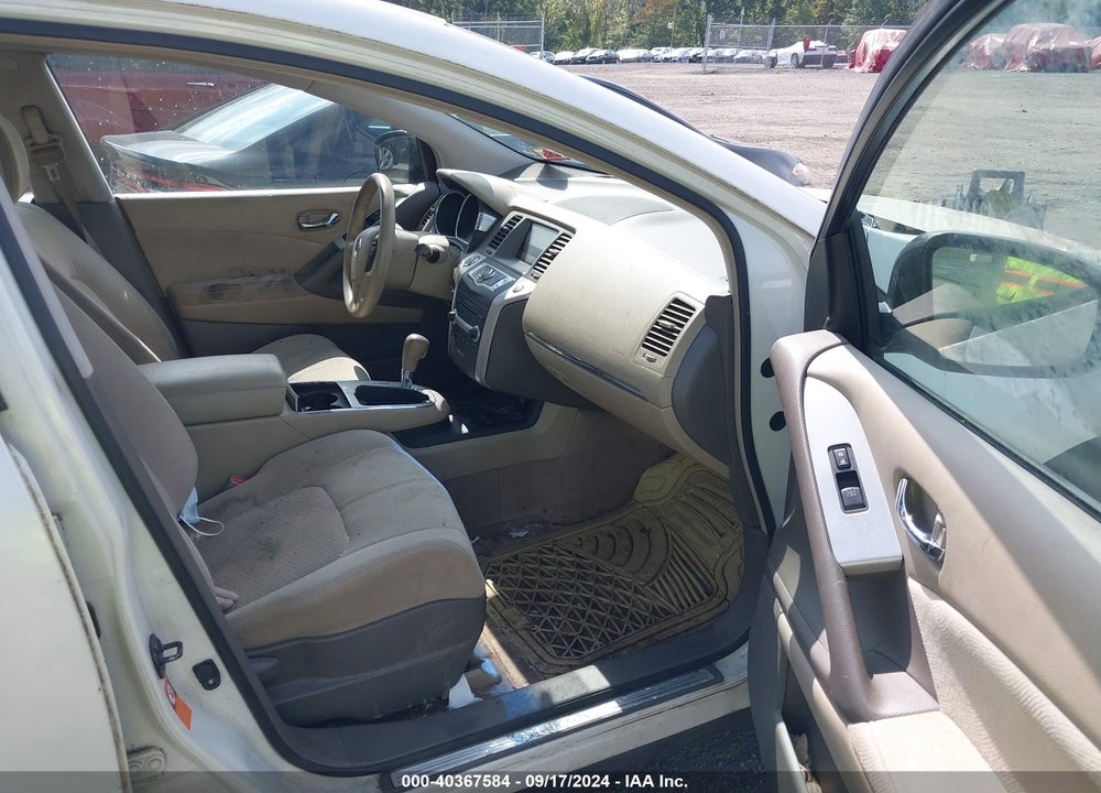2009 NISSAN MURANO S VIN: JN8AZ18W99W131564