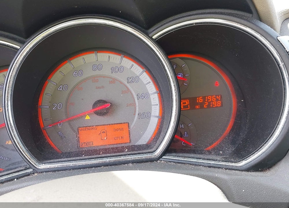 2009 NISSAN MURANO S VIN: JN8AZ18W99W131564
