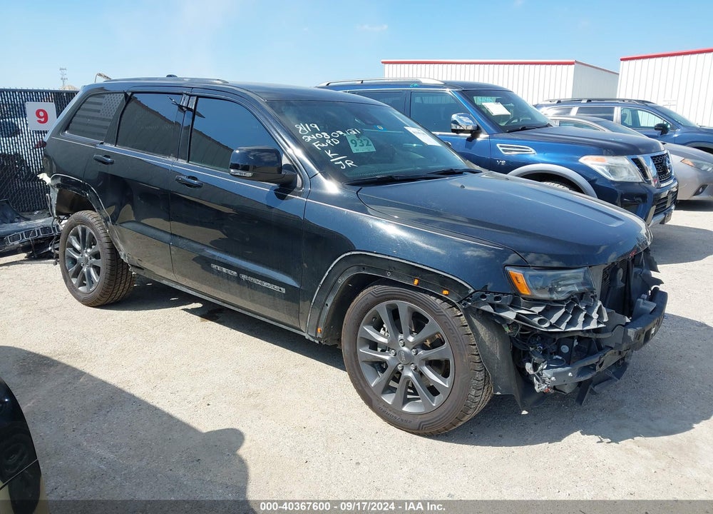 2019 CHEROKEE JEEP GRAND  HIGH ALTITUDE 4X4 VIN: 1C4RJFCT7KC787771