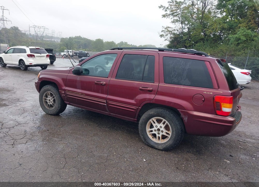 2000 JEEP GRAND CHEROKEE LIMITED VIN: 1J4GW58N5YC422943