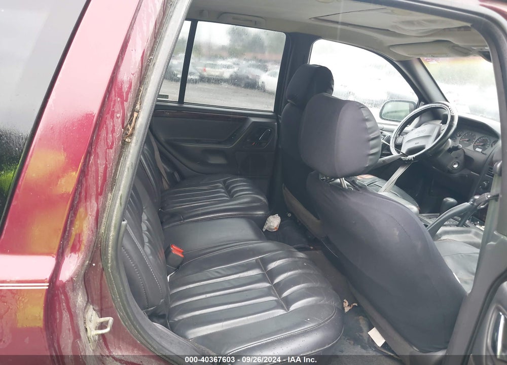 2000 JEEP GRAND CHEROKEE LIMITED VIN: 1J4GW58N5YC422943