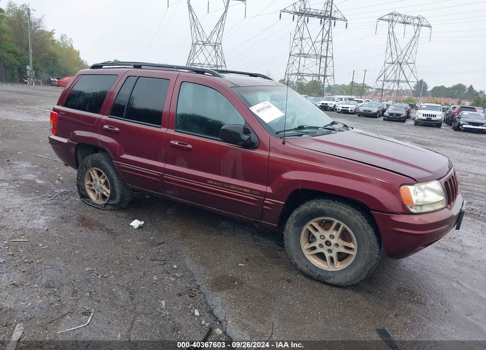 2000 JEEP GRAND CHEROKEE LIMITED VIN: 1J4GW58N5YC422943