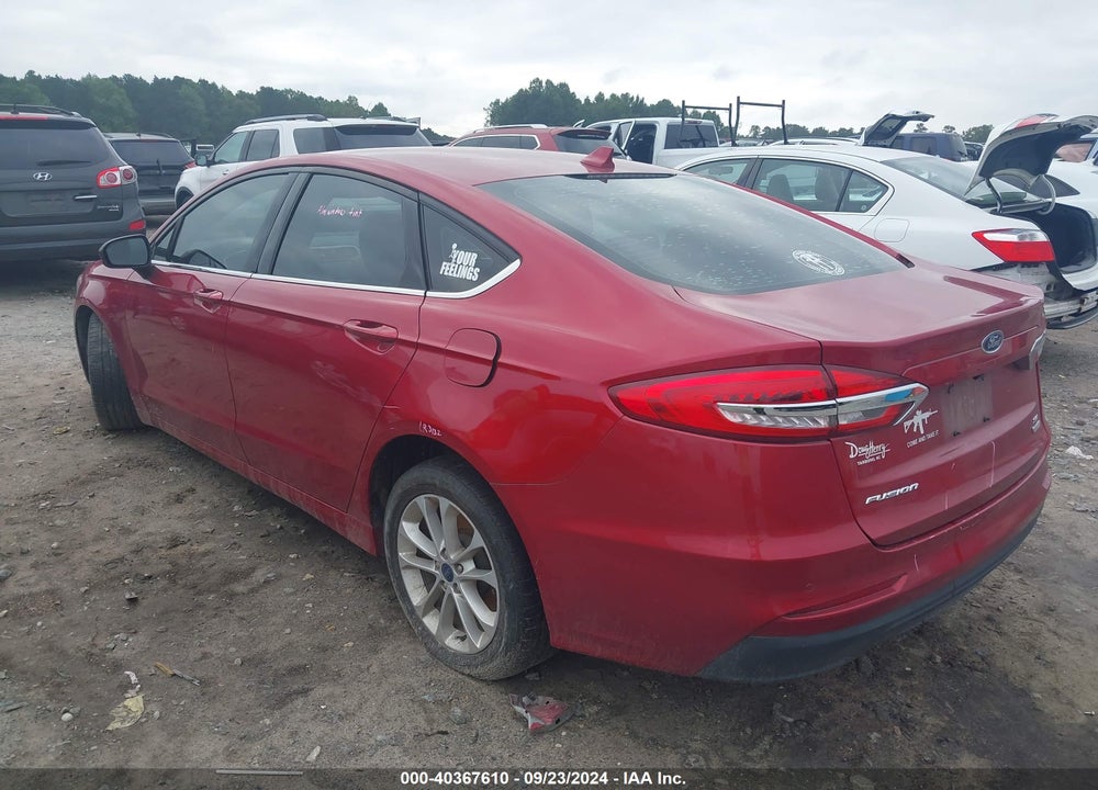 2020 FORD FUSION SE VIN: 3FA6P0HD9LR143360