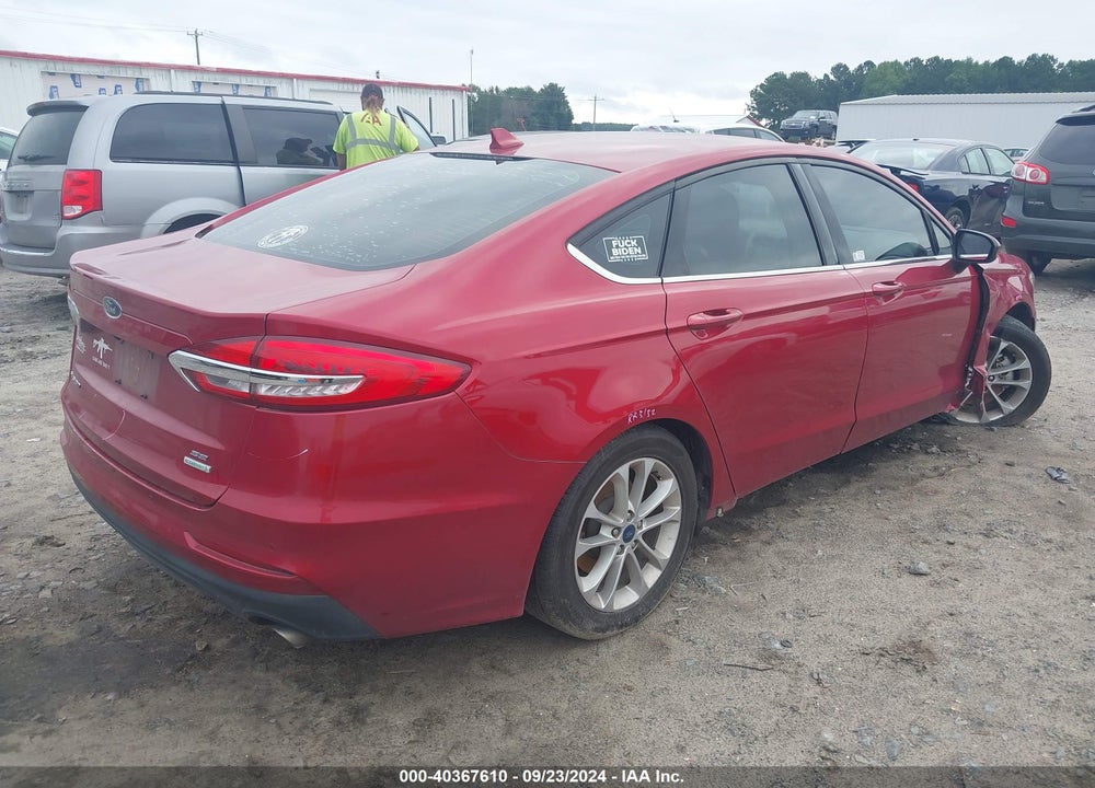 2020 FORD FUSION SE VIN: 3FA6P0HD9LR143360