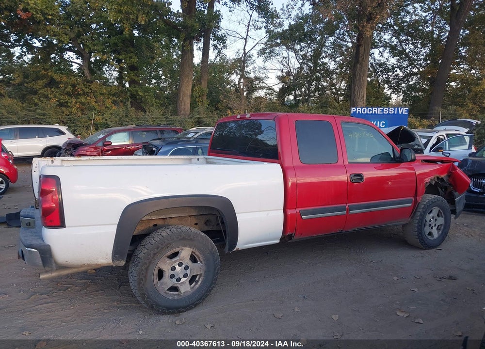 2005 CHEVROLET SILVERADO 1500 Z71 VIN: 2GCEK19B551376098