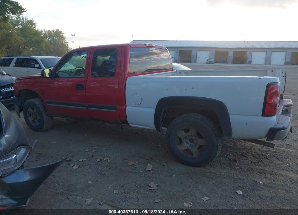 2005 CHEVROLET SILVERADO 1500 Z71 VIN: 2GCEK19B551376098