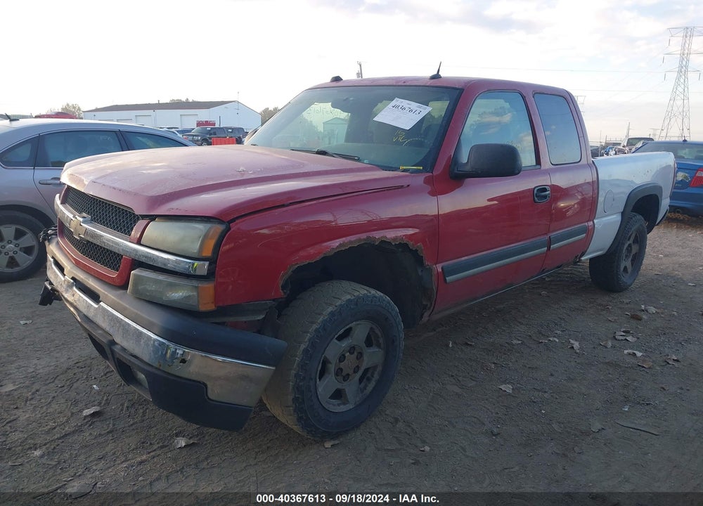2005 CHEVROLET SILVERADO 1500 Z71 VIN: 2GCEK19B551376098