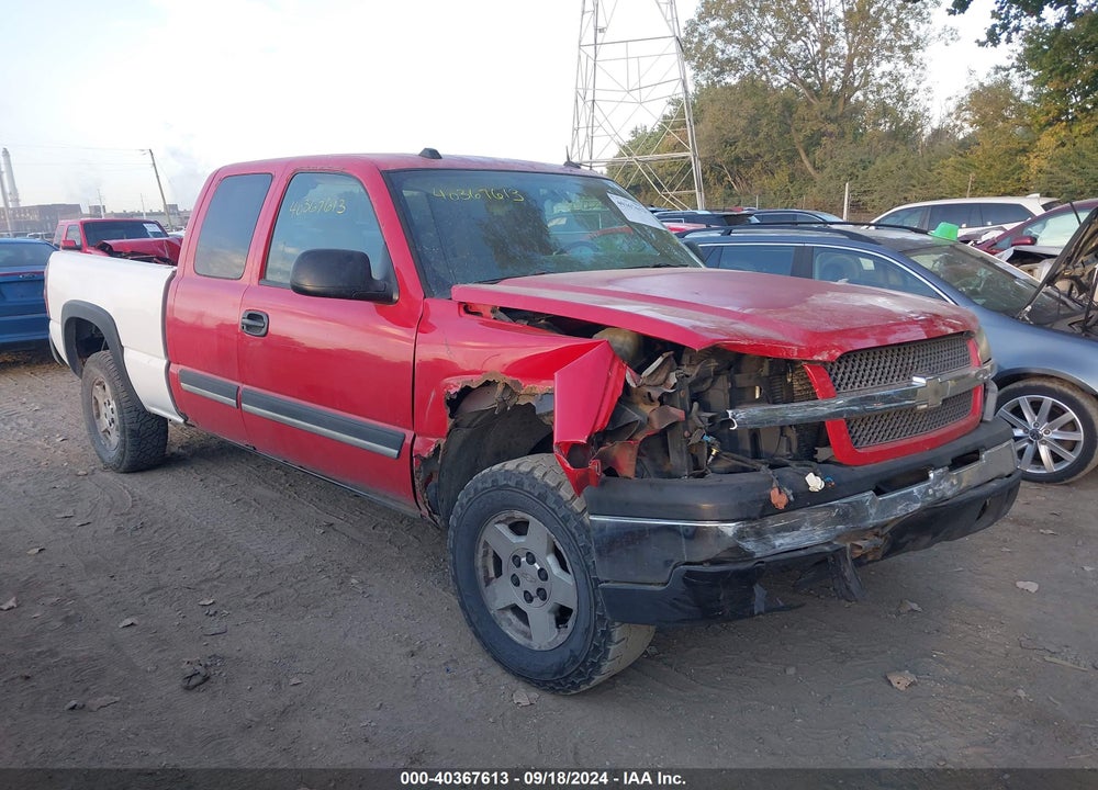 2005 CHEVROLET SILVERADO 1500 Z71 VIN: 2GCEK19B551376098
