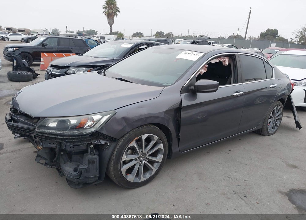 2015 HONDA ACCORD SPORT VIN: 1HGCR2F50FA138806