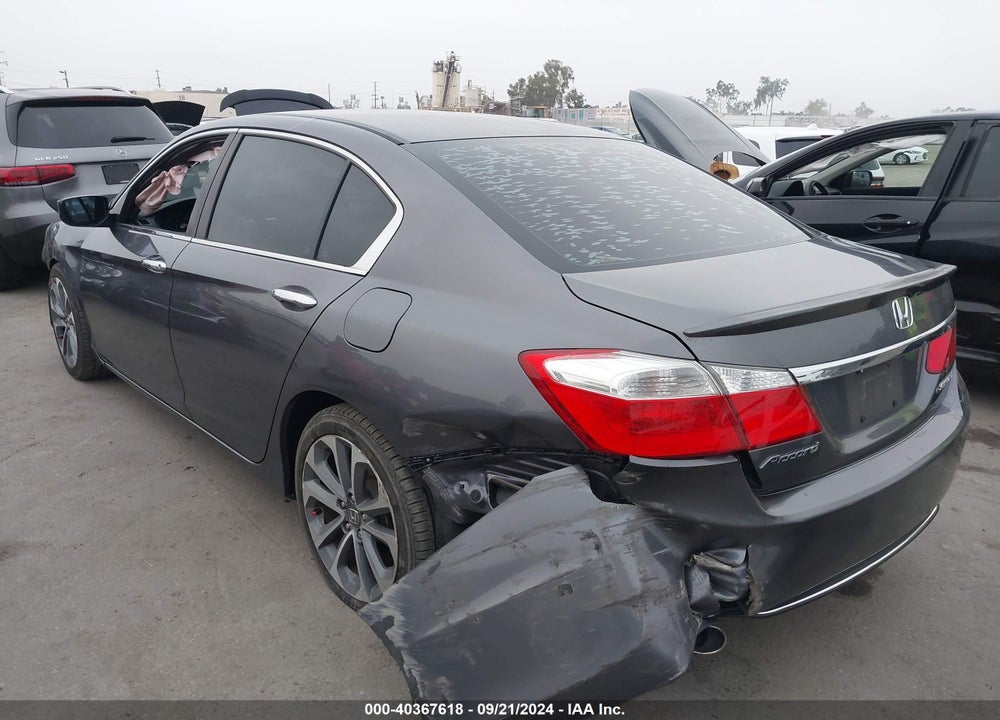 2015 HONDA ACCORD SPORT VIN: 1HGCR2F50FA138806