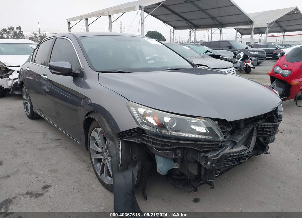 2015 HONDA ACCORD SPORT VIN: 1HGCR2F50FA138806