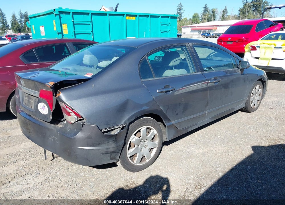 2011 HONDA CIVIC LX VIN: 2HGFA1F53BH524176