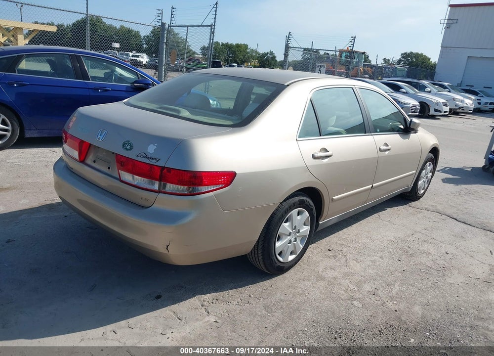 2003 HONDA ACCORD 2.4 LX VIN: 1HGCM56323A110919