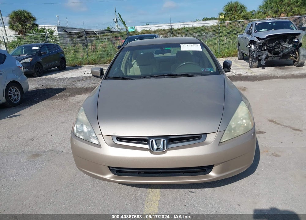 2003 HONDA ACCORD 2.4 LX VIN: 1HGCM56323A110919