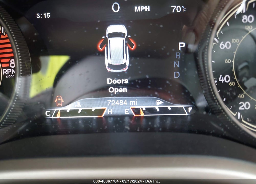 2017 JEEP CHEROKEE HIGH ALTITUDE FWD VIN: 1C4PJLDS3HW644139