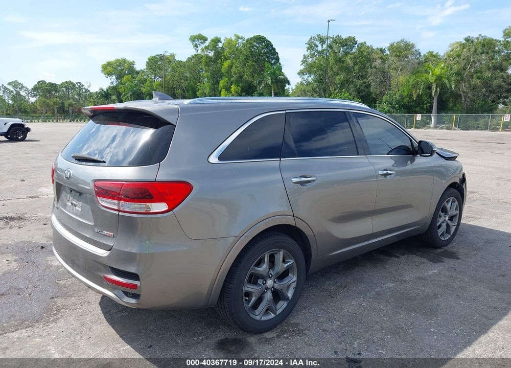 2016 KIA SORENTO 2.0T SXL VIN: 5XYPK4A16GG053457