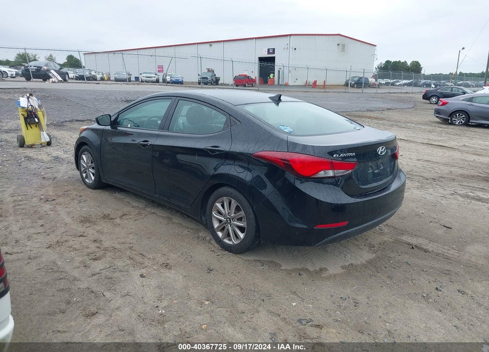 2014 HYUNDAI ELANTRA SE VIN: 5NPDH4AE5EH495544