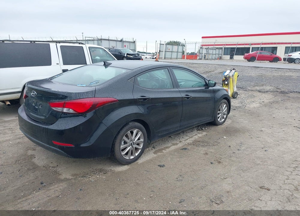 2014 HYUNDAI ELANTRA SE VIN: 5NPDH4AE5EH495544