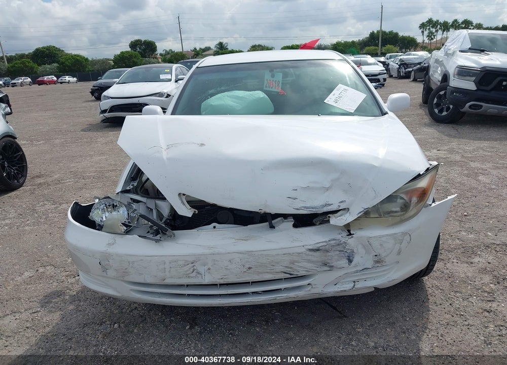 2004 TOYOTA CAMRY LE VIN: 4T1BE32KX4U278893