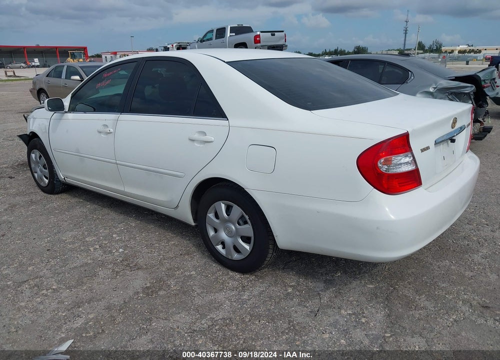 2004 TOYOTA CAMRY LE VIN: 4T1BE32KX4U278893