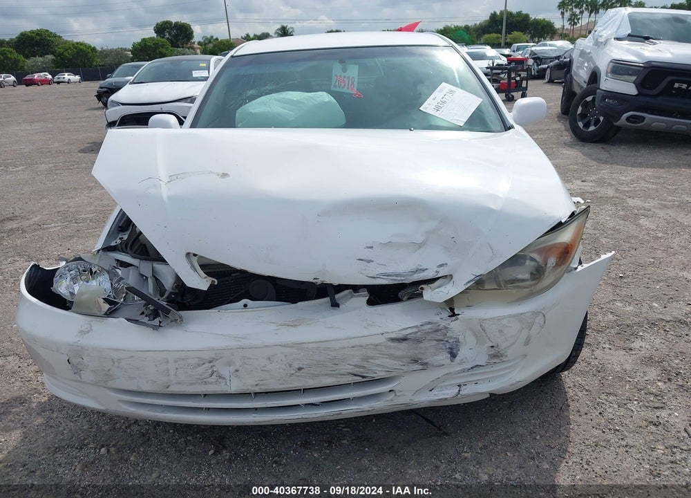 2004 TOYOTA CAMRY LE VIN: 4T1BE32KX4U278893