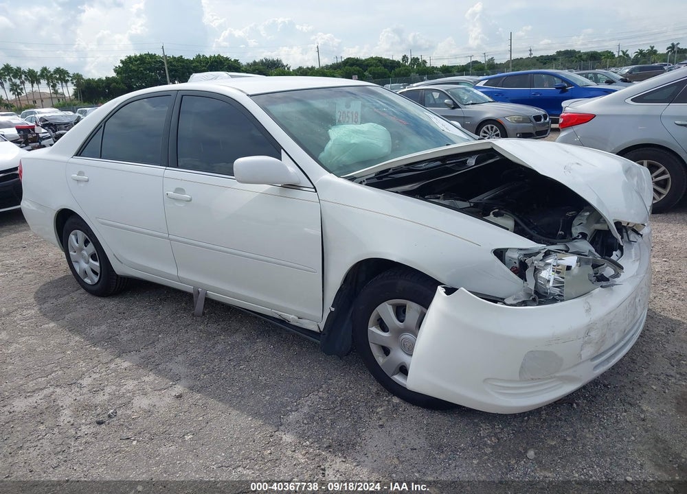 2004 TOYOTA CAMRY LE VIN: 4T1BE32KX4U278893