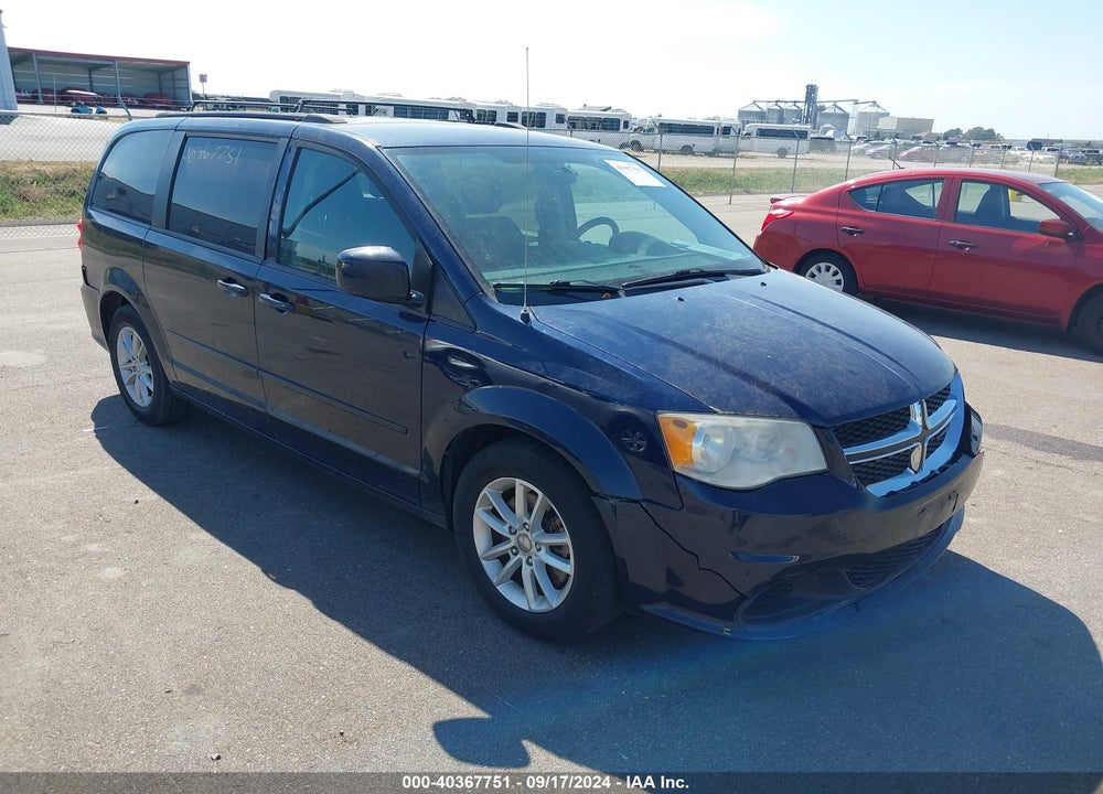 2014 DODGE GRAND CARAVAN SXT VIN: 2C4RDGCG7ER253097