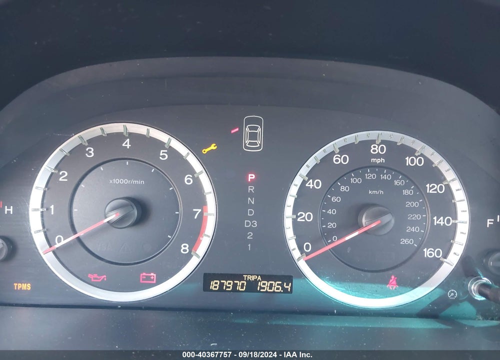 2009 HONDA ACCORD 3.5 EX-L VIN: 1HGCP36879A038471