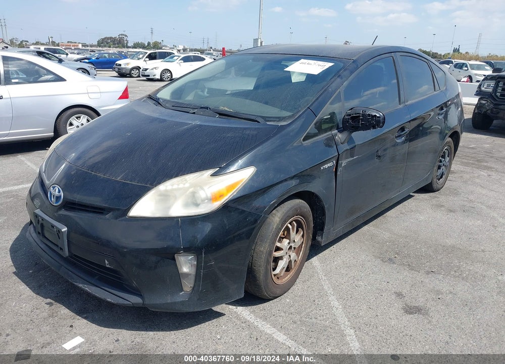 2013 TOYOTA PRIUS THREE VIN: JTDKN3DU2D5563505